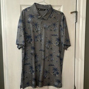 Travis Matthew brand polo golf short sleeve shirt.